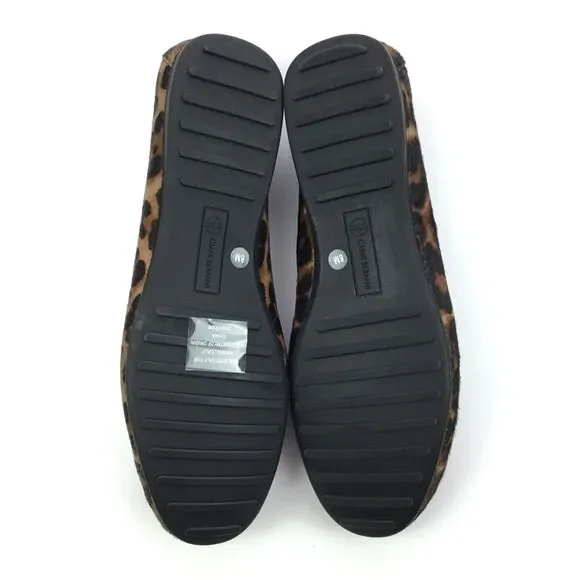 Giani Bernini Dailyn Memory Foam Slip On Loafer Mocs sz 8 Calf Hair Animal Fur - Picture 10 of 13